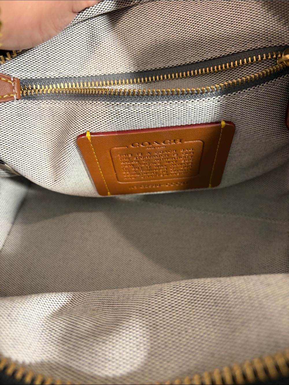 Coach Rogue Cube 20 Black Gold Hardware - Picture 6 of 9